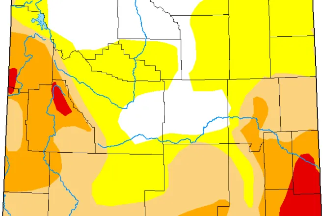 MAP Wyoming Drought Conditions - October 4, 2022 - National Drought Mitigation Center MAP Wyoming Drought Conditions - October 4, 2022 - National Drought Mitigation Center