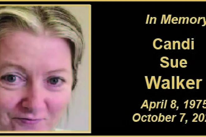 MEMORY Candi Sue Walker