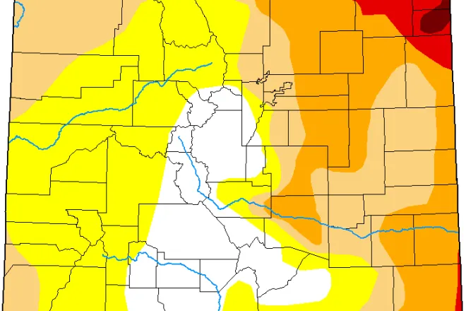 MAP Colorado Drought Conditions - November 8, 2022 - National Drought Mitigation Center
