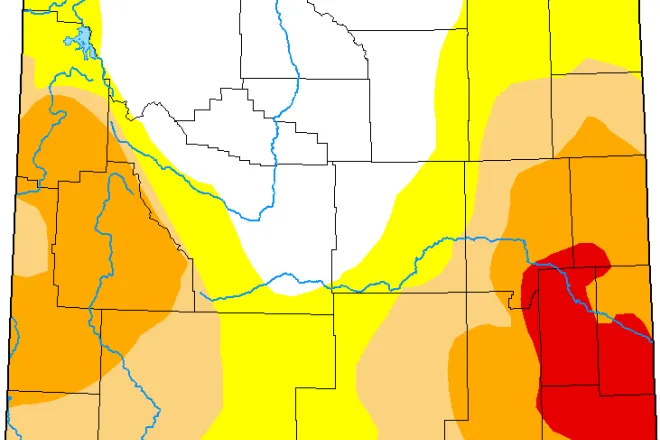 MAP Wyoming Drought Conditions - January 10, 2023 - National Drought Mitigation Center MAP Wyoming Drought Conditions - January 10, 2023 - National Drought Mitigation Center