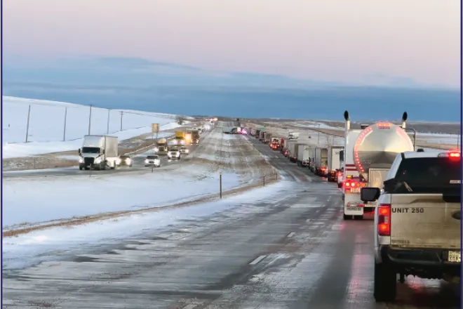 Photo of the Week - 2023-02-17 - Weather-induced crashes snarled traffic across eastern Colorado - Chris Sorensen Photo of the Week - 2023-02-17 - Weather-induced crashes snarled traffic across eastern Colorado - Chris Sorensen