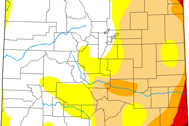 MAP Colorado Drought Conditions - February 21, 2023 - National Drought Mitigation Center MAP Colorado Drought Conditions - February 21, 2023 - National Drought Mitigation Center
