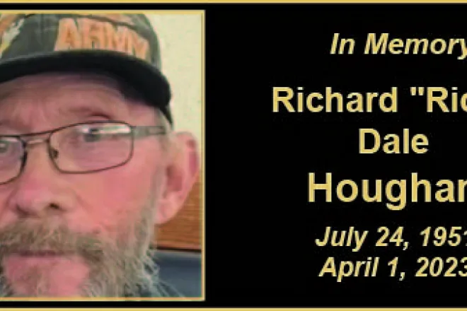 Obituary - Richard ‘Rich’ Dale Hougham | KiowaCountyPress.net