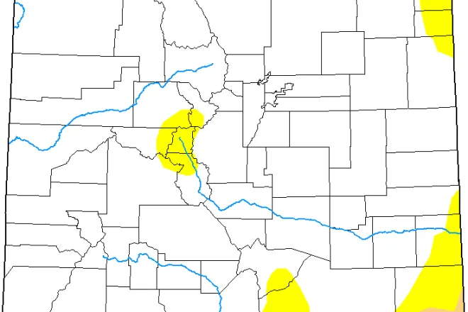 MAP Colorado Drought Conditions - June 13, 2023 - National Drought Mitigation Center