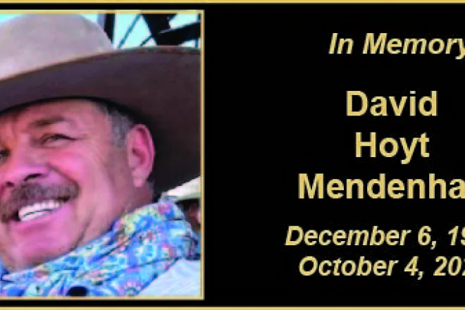 MEMORY David Hoyt Mendenhal