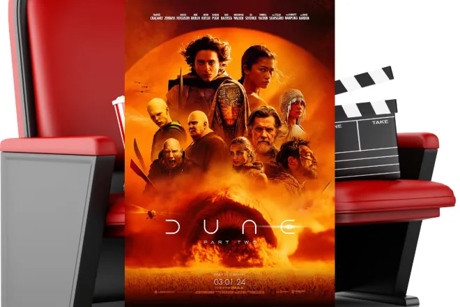 Movie poster for Dune Part Two