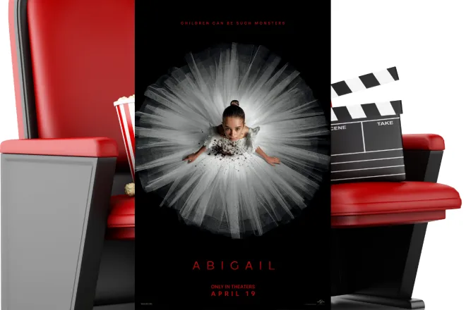 Movie poster for Abigail.