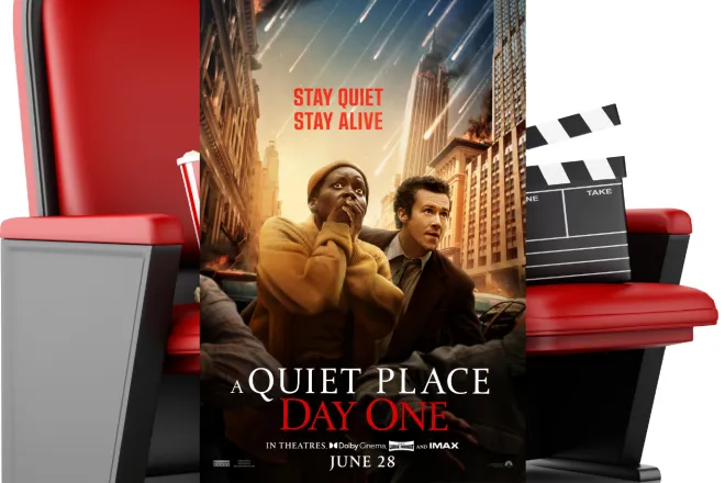 Movie poster for A Quiet Place Day One