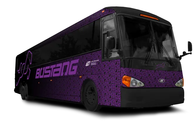 Colorado Department of Transportation Bustang bus.