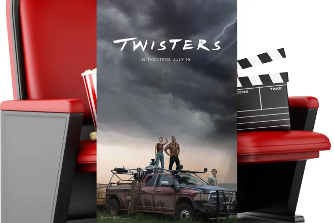 Movie poster for Twisters