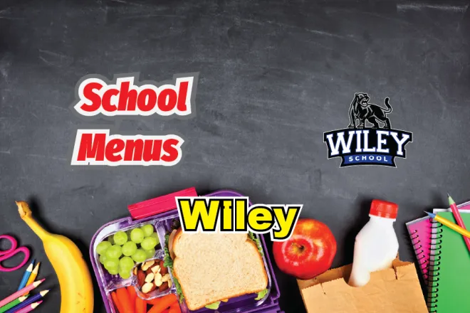 Concept art for the Wiley School Menus