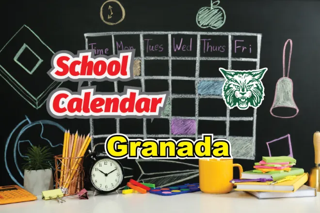 Concept art for the Granada School Calendar