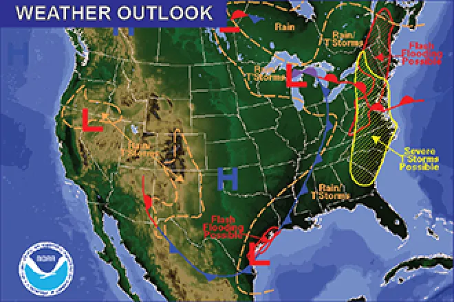 Weather Outlook - June 5, 2016