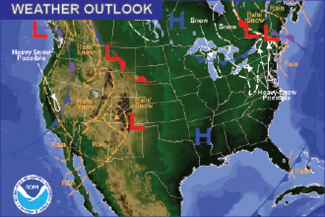 Weather Outlook - November 20, 2016