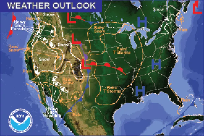 Weather Outlook - November 27, 2016