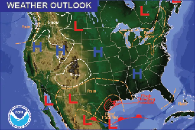 Weather Outlook - December 2, 2016