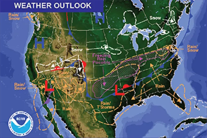 Weather Outlook - January 13, 2017