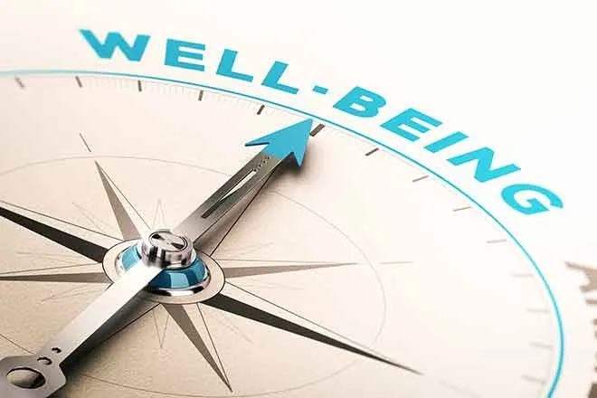 PROMO 64J1 Health - Mental Behavioral Compass Well-Being Words - iStock - Olivier Le Moal PROMO Health - Mental Behavioral Compass Well-Being Words - iStock - Olivier Le Moal