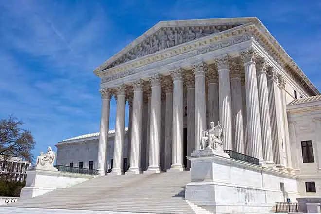 PROMO 64J1 Law - Supreme Court Building Washington DC law justice - iStock - sframephoto