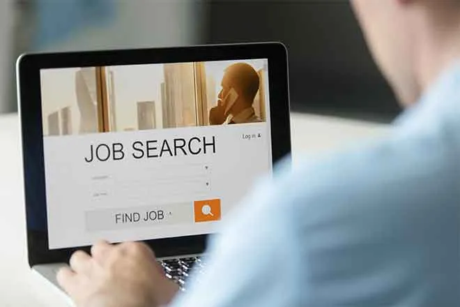 Miscellaneous - Job Search Unemployment Computer - iStock - fizkes