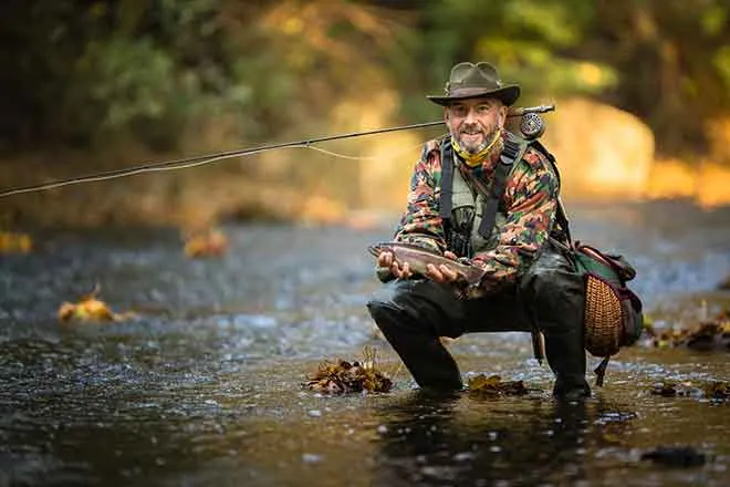 PROMO 64J1 Outdoors - Fishing Man Stream - iStock - ViktorCap PROMO Outdoors - Fishing Man Stream - iStock - ViktorCap