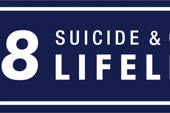 PROMO Health - 988 Suicide and Crisis Lifeline - Navy Blue Horizontal PROMO Health - 988 Suicide and Crisis Lifeline - Navy Blue Horizontal