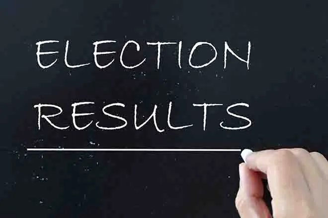 PROMO Election - Chalk Board Election Results Vote - iStock - CharlieAJA