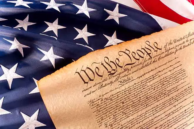 PROMO 64J1 Government - Constitution Amendment US Flag Politics - iStock - oersin PROMO Government - Constitution Amendment US Flag Politics - iStock - oersin