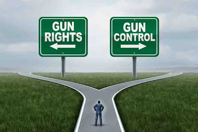 PROMO 64J1 Government - Sign Gun Rights Control - iStock - wildpixel PROMO Government - Sign Gun Rights Control - iStock - wildpixel