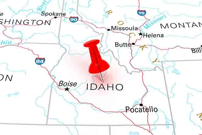 PROMO 64J1 Map - Idaho State Map - iStock - klenger PROMO Map - Idaho State Map - iStock - klenger