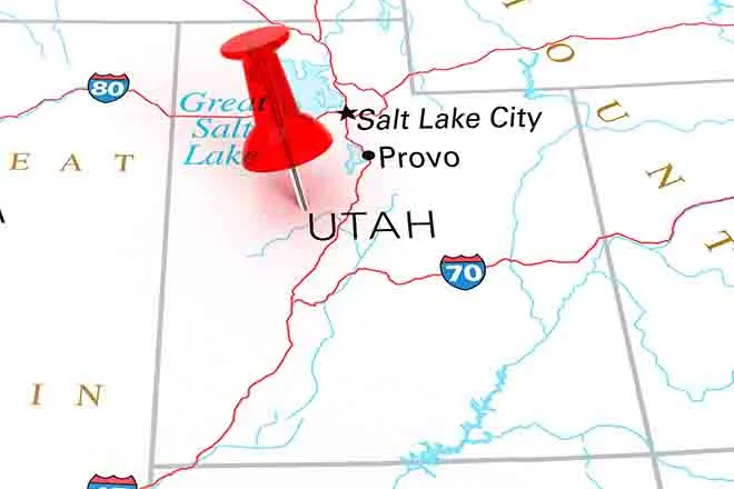 PROMO 64J1 Map - Utah State Map - iStock - klenger PROMO Map - Utah State Map - iStock - klenger