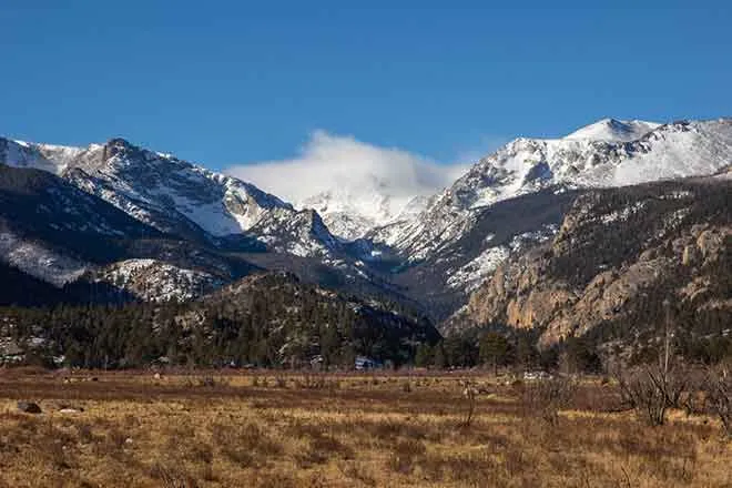 PROMO 64J1 Outdoors - Mountains Trees Rocky Mountain National Park Snow - NPS PROMO Outdoors - Mountains Trees Rocky Mountain National Park Snow - NPS