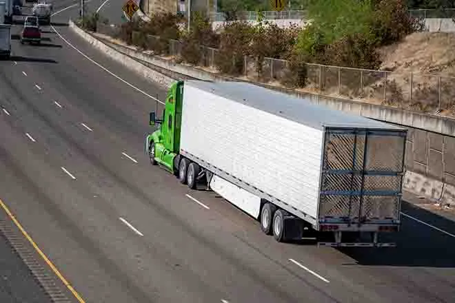 PROMO 64J1 Transportation - Semi Truck Trailer Highway Road - iStock - vitpho