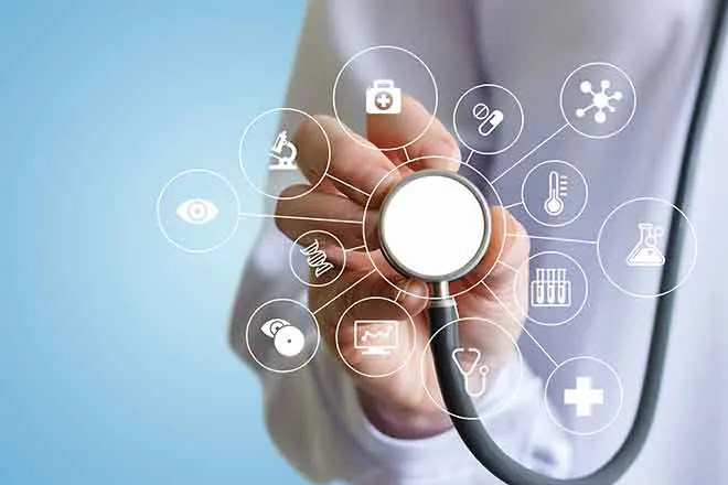 64J Health - Medical Stethoscope Symbols - iStock - Natali_Mis Health - Medical Stethoscope Symbols - iStock - Natali_Mis