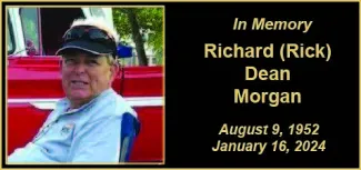 Memorial photo of Richard Dean Morgan