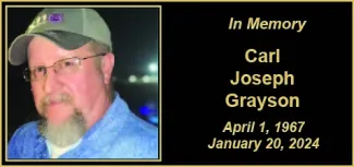 Memorial photo of Carl Joseph Grayson