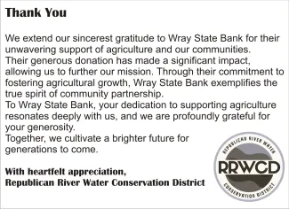 Advertisement - Republican River Water Conservation District