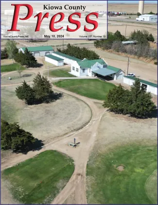 Aerial view of the clubhouse at the golf course in Eads, Kiowa County, Colorado - Chris Sorensen
