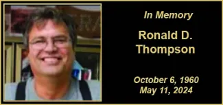 Memorial photo of Ronald D. Thompson of Holly, Colorado. Memorial photo of Ronald D. Thompson of Holly, Colorado.