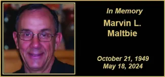 Memorial photo of Marvin L. Maltbie.