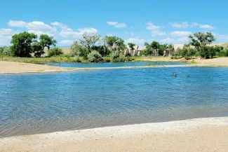 Kestrel Pond at Lake Pueblo Reservoir - CPW