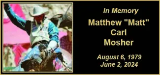 Memorial photo of Matthew Carl Mosher Memorial photo of Matthew Carl Mosher