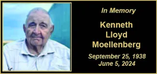 Memorial photo for Kenneth Lloyd Moellenberg