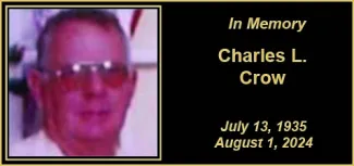 Memorial photo for Charles Crow of Eads, Colorado.