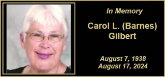 Memorial photo of Carol L. (Barnes) Gilbert