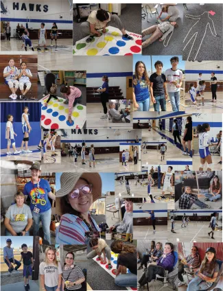 Photo montage of Plainview School students in activities during the week of September 9-16, 2024