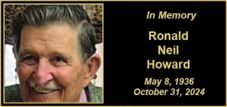 Memorial photo of Ronald Neil Howard Memorial photo of Ronald Neil Howard