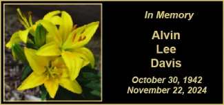 Memorial photo for Alvin Lee Davis of Haswell, Kiowa County, Colorado.