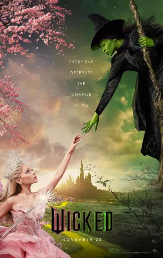 Movie poster for "Wicked."