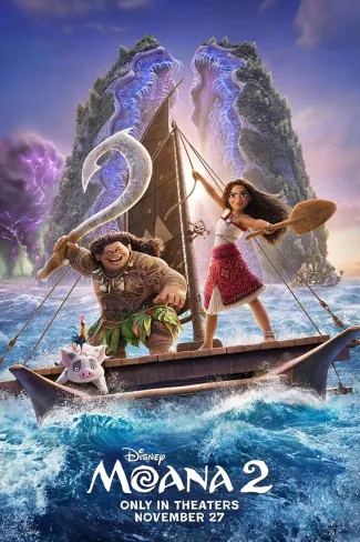 Movie poster for Moana 2 Movie poster for Moana 2